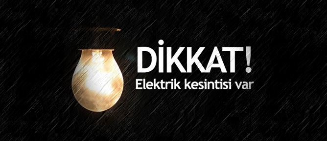 Kars'ta Elektrik Kesintisi Uygulanacak!