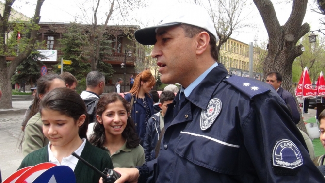 Kars'ta İngilizce Trafik Uygulaması 8