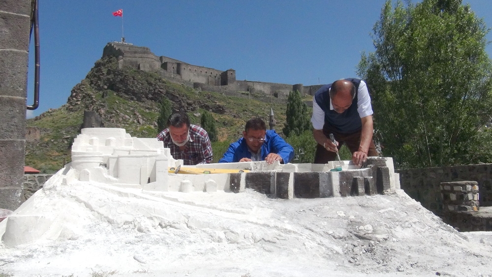 Kars Kalesi Eteklerinde "Minia Kars"ı Hazırlıyor 7