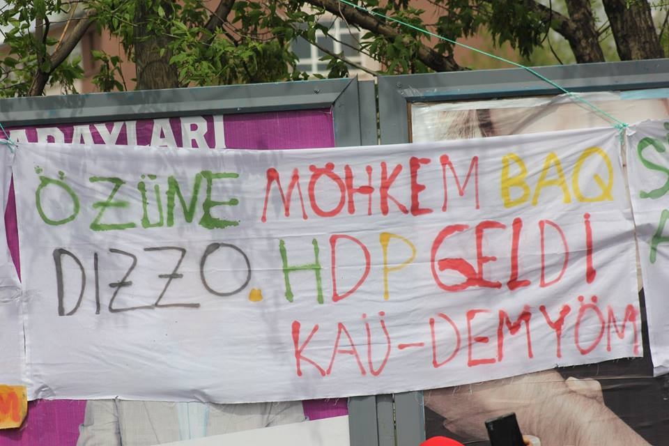 Kars'ta HDP'nin Miting Coşkusu 14