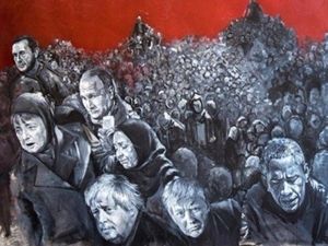 Liderleri 'Mülteci' Olarak Çizdi