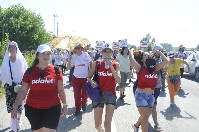 'Adalet Yürüyüşü'nden Kareler 21