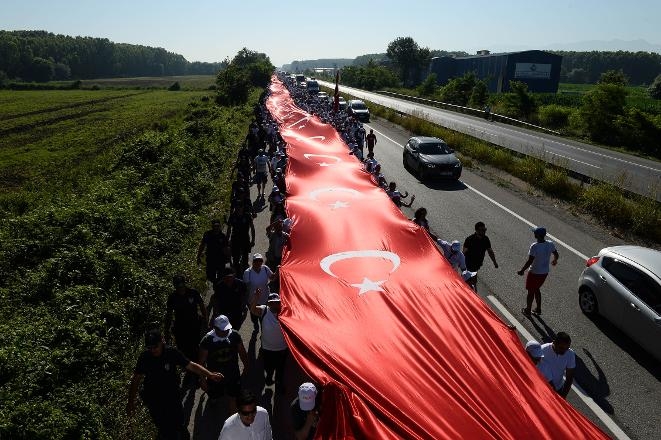 'Adalet Yürüyüşü'nden Kareler 24