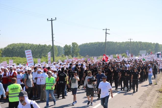 'Adalet Yürüyüşü'nden Kareler 30