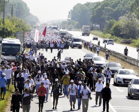 'Adalet Yürüyüşü'nden Kareler 40