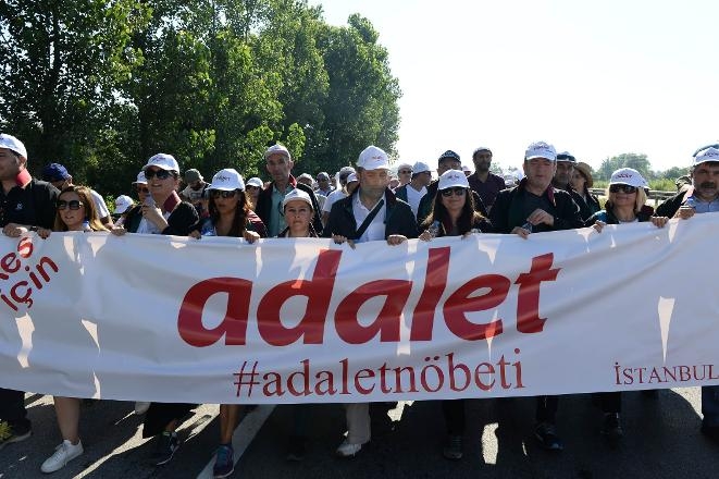 'Adalet Yürüyüşü'nden Kareler 42