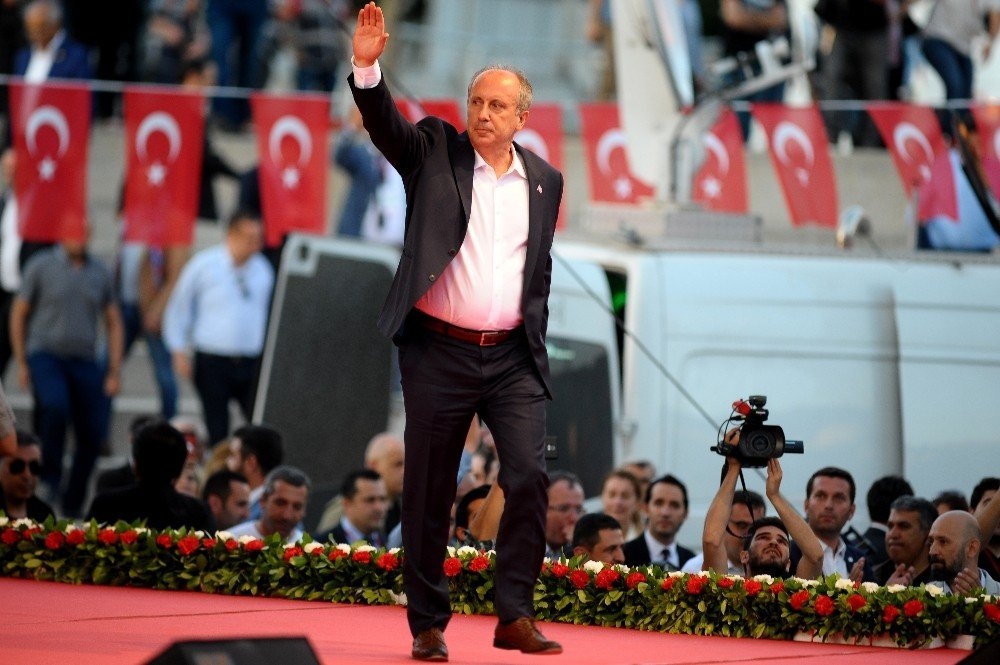 Cumhurbaşkanı Adayı İnce'nin Bursa Mitingi 15