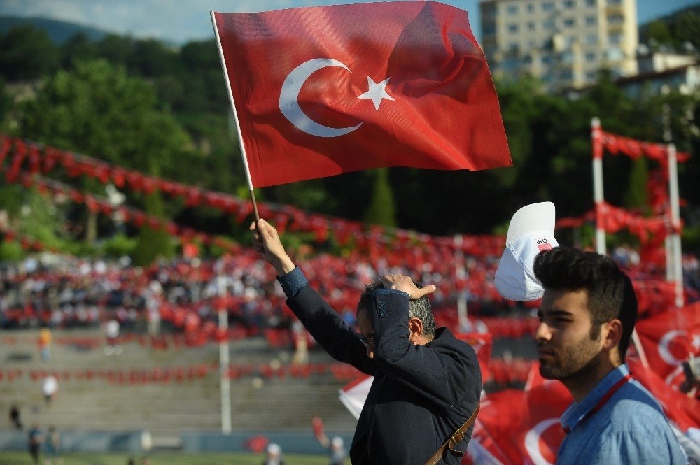 Cumhurbaşkanı Adayı İnce'nin Bursa Mitingi 2