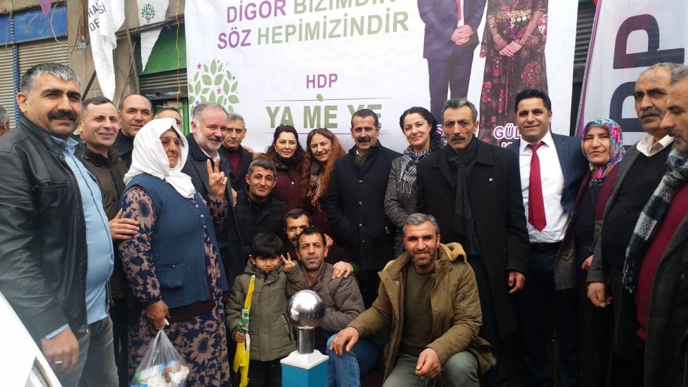 HDP’nin Digor Seçim Bürosu Açıldı 1