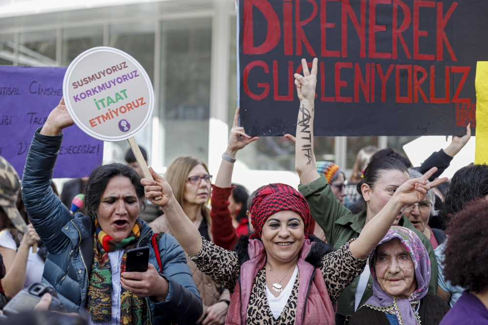 8 Mart İçin Sokağa Çıktılar 6