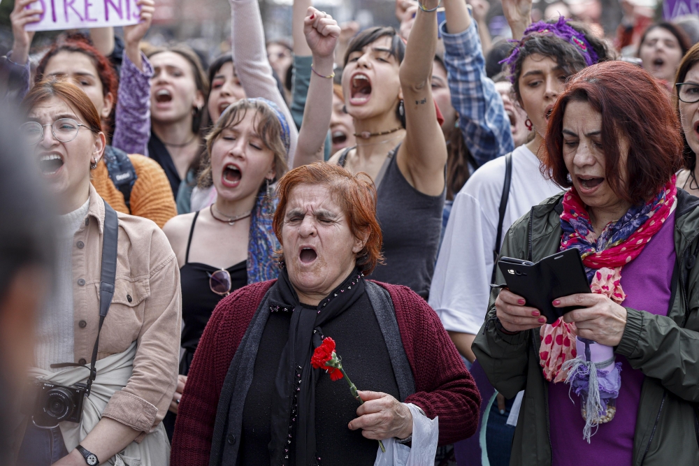 8 Mart İçin Sokağa Çıktılar 8
