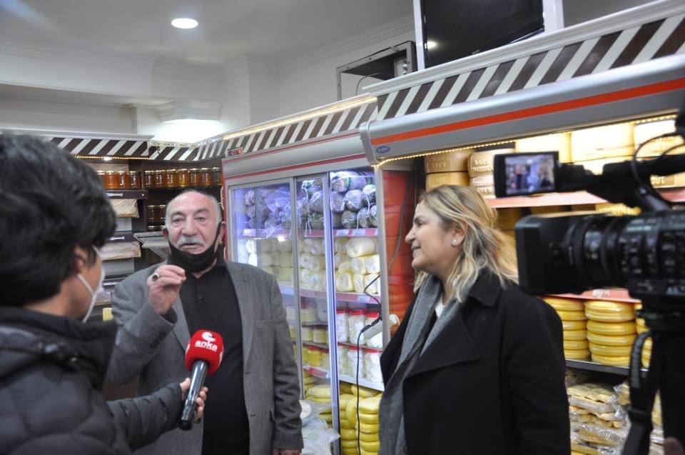 CHP 'Esnaf Masası' Heyeti Kars'ta 14