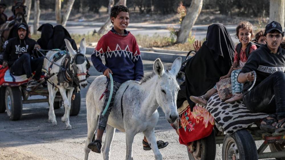 Gazze Savaşı | Filistinlilerin Güneye Göçü Başladı 4