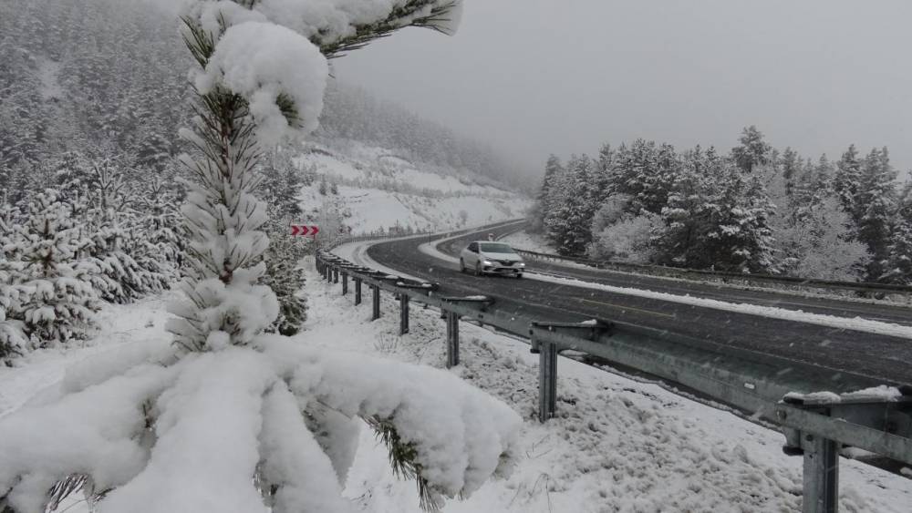 Kars'ta Kar Yağışı Etkili Oluyor 4