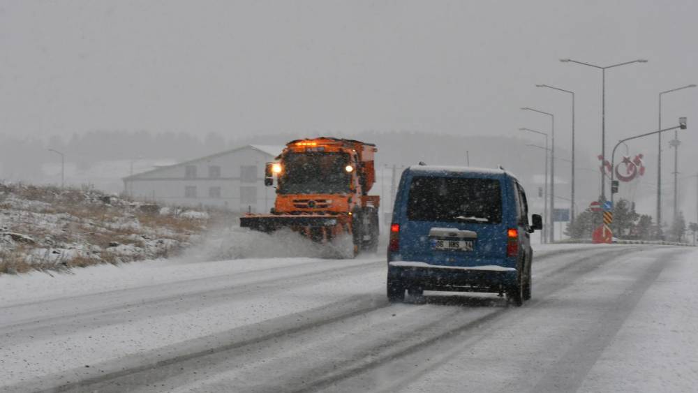 Kars'ta Kar Yağışı Etkili Oluyor 5