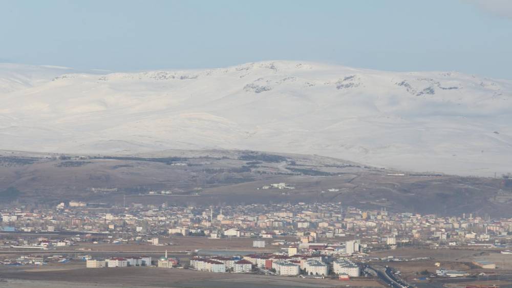 Kars'ta Kar Yağışı Etkili Oluyor 7