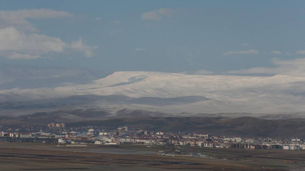 Kars'ta Kar Yağışı Etkili Oluyor 8