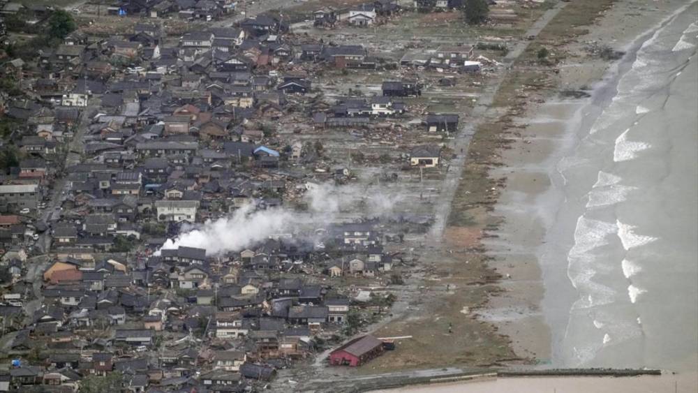 Japonya'nın Batısında İşikawa'da Deprem, 30 Ölü 11