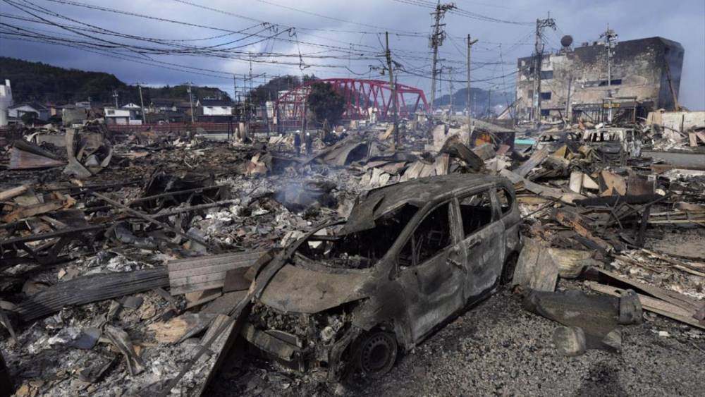 Japonya'nın Batısında İşikawa'da Deprem, 30 Ölü 12