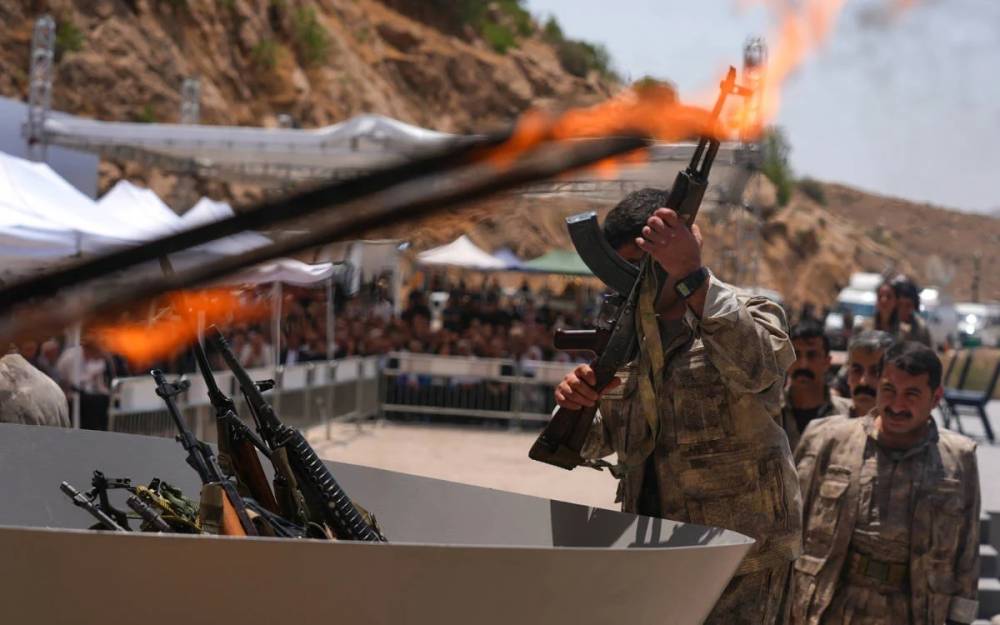 PKK'nin 'Silah Bırakma' Töreni! 11
