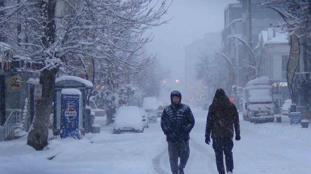 Kars’a Kış Geri Döndü! 11