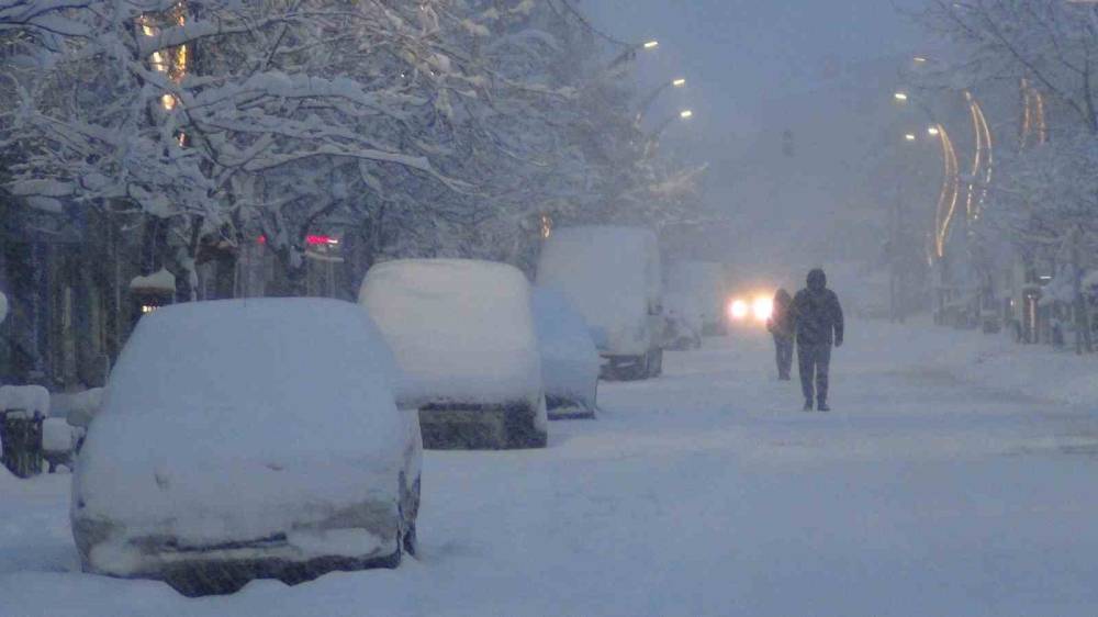 Kars’a Kış Geri Döndü! 2