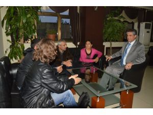 Kürt Yazarlar Derneğinden Büyükşehir Belediyesine Ziyaret