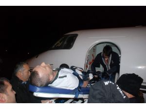 Ambulans Uçak Kalp Nakli İçin Havalandı