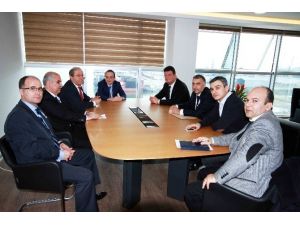 Namık Kemal Vergi Dairesi’nden Trepaş’a Ziyaret
