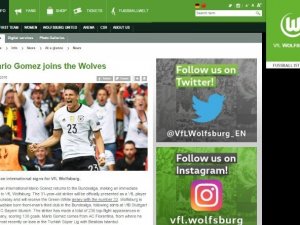 Mario Gomez Wolfsburg’a Transfer Oldu