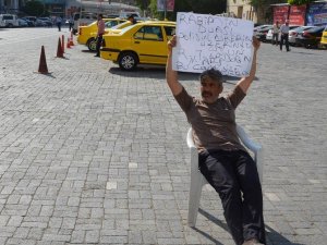 Iğdır’da Tek Kişilik Oturma Eylemi