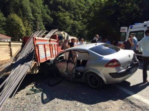 Artvin’de Trafik Kazası: 4 Yaralı