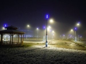 Ardahan Üniversitesi Yerleşkesine Kar Yağdı