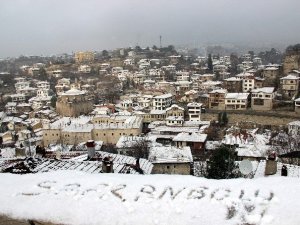 Safranbolu’ya Sezonun İlk Karı Düştü