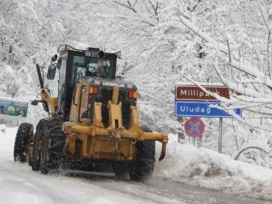 Uludağ’da Kar Kalınlığı 245 Santimetre