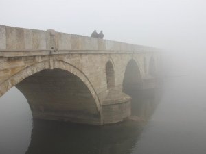 Edirne’de Yoğun Sis