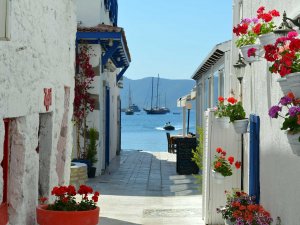 Bodrum "Tanıtım Tırı" Kars'ta