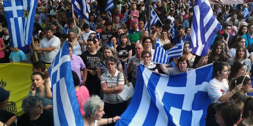 Yunanistan’da 'Makedonya' Mitingleri