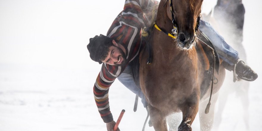 Kars'ta Sezonun İlk 'Cirit' Oyunu