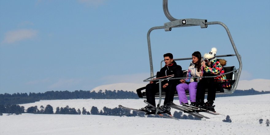 Sarıkamış’a Beklenen Kar Geldi