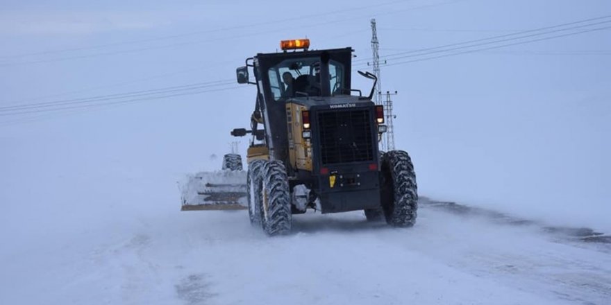 Kars’ta 14 Köy Yolu Ulaşıma Kapalı