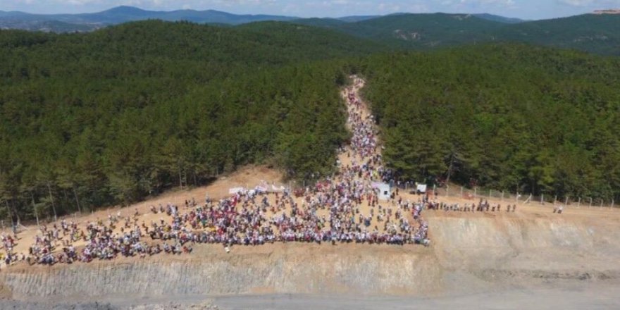 Binlerce Kişi Kaz Dağları İçin Yürüdü