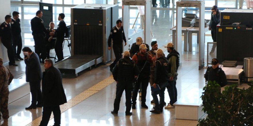 'Kars Havalimanı’nda Terör ve Rehine Tatbikatı