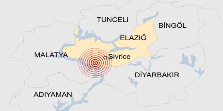 Elazığ’da Şiddetli Deprem