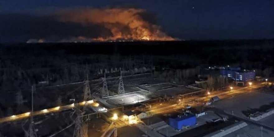 Çernobil’deki Orman Yangını Söndürülemiyor