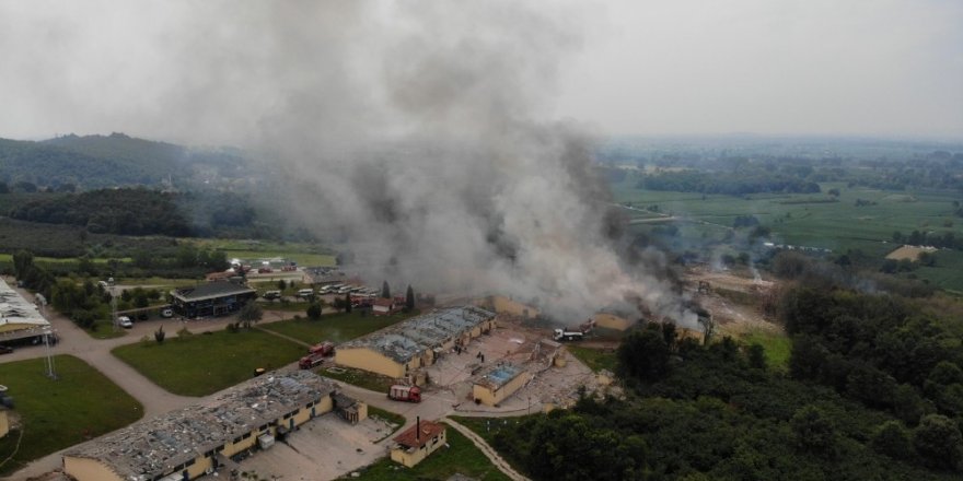Sakarya | ‘Havai Fişek Fabrikası’nda Patlama ve Yangın