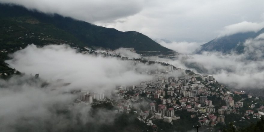 Artvin’de ‘Sis’ Görsel Şölen Oluşturdu