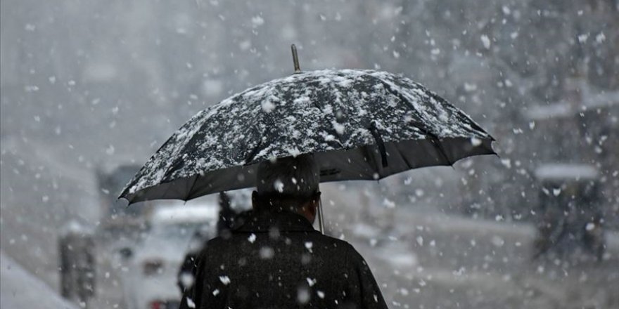 Meteoroloji'den 7 Bölge İçin 'Sağanak ve Kar Yağışı' Uyarısı