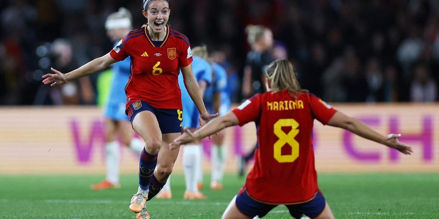 Kadınlar Dünya Kupası'nda Şampiyon İspanya