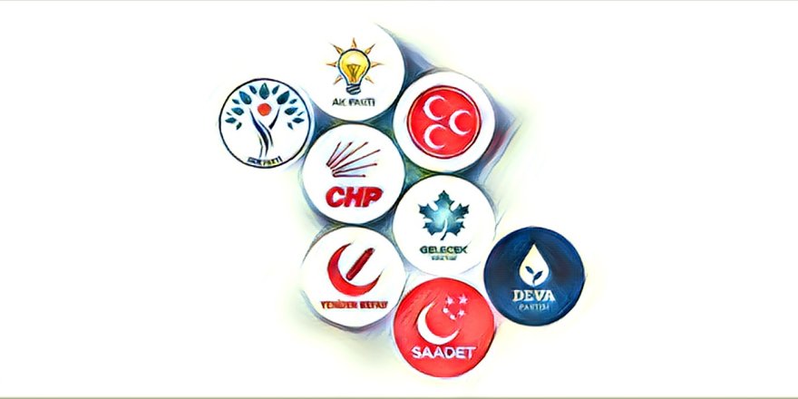 Siyasi Partilerin Üye Sayıları Güncellendi.. Hangi Parti Kaçıncı Sırada?